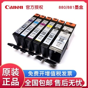 原装佳能PGI-880 CLI881拆机墨盒TS6380 TS8180 TS8280 TS8380t