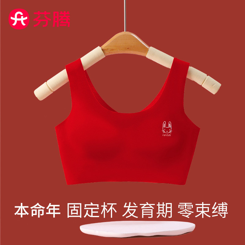 芬腾发育期本命年10A抑菌红内衣