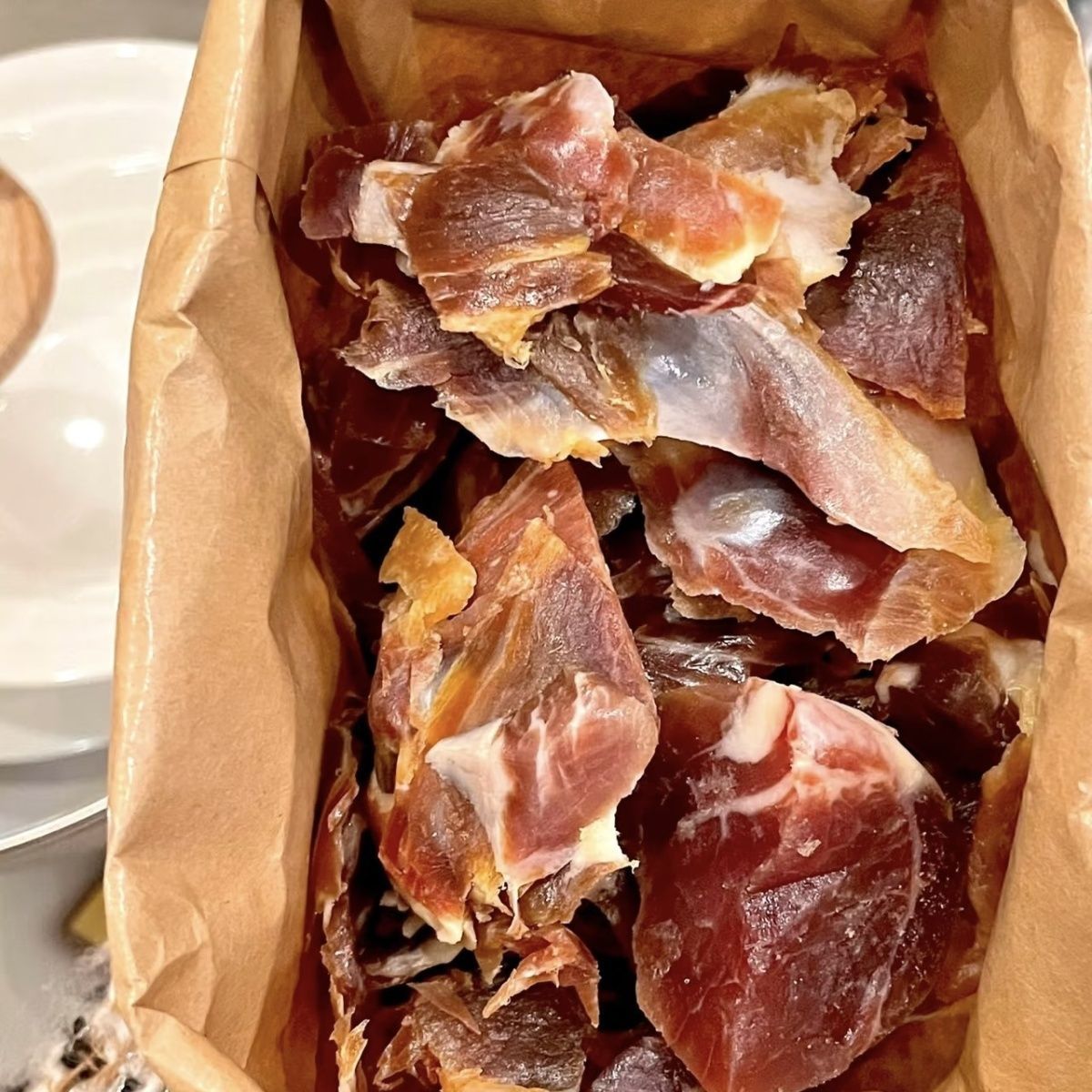 正宗金华火腿碎肉片火腿肉切片去皮去骨酱馅料煲汤咸腊肉厂家批发