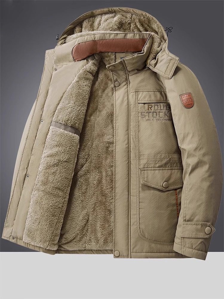 ZIQQO~瞬间暖身！双重温暖！冬季加绒加厚棉服男保暖防寒上衣外套,男装,秀禾服,淘宝优惠券,粉丝福利购,淘宝优惠卷