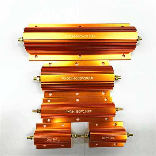 RXG24铝壳电阻50W100W150W200W300W500W1000W机械设备功率电阻器