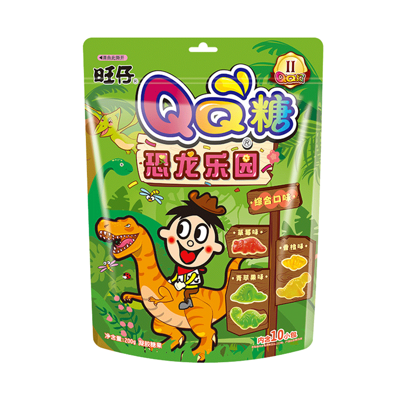 旺仔QQ糖NBA联名版200g独立包装