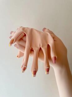 kigurumi 带水钻美甲片长手套动漫Cosplay