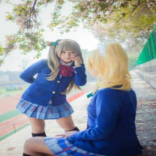 聚吉源 游戏lovelive cos服校服制服 cosplay女装lovelive cos服