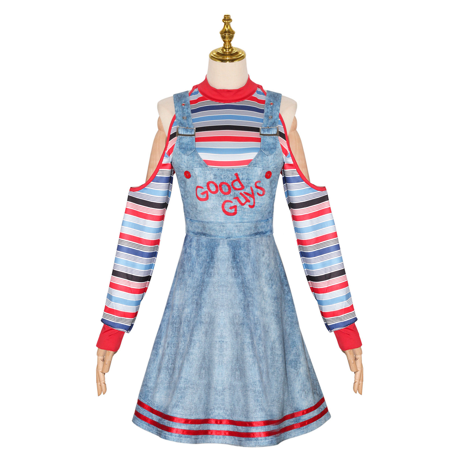 鬼娃回魂Chucky鬼娃恰吉cos服恐