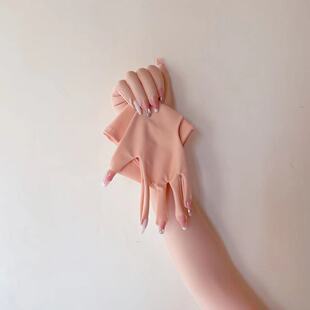 kigurumi带水钻美甲片Cosplay二次元变装长手套