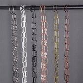 链子吊衣链条挂钩套装 店铺衣架长勾子挂衣服 铁链i. 服装 迷几女装