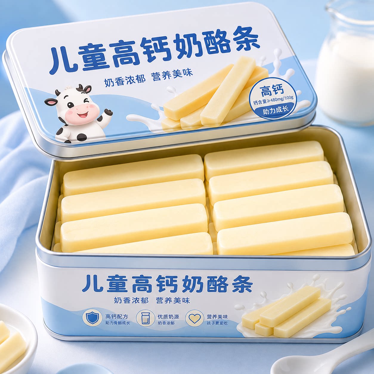 儿童奶酪棒奶条内蒙古特产无添加儿童解馋营养休闲独立包装小零食图片