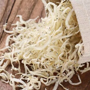 太湖银鱼干日晒淡水面条鱼新鲜水产干货食材250g礼盒包邮