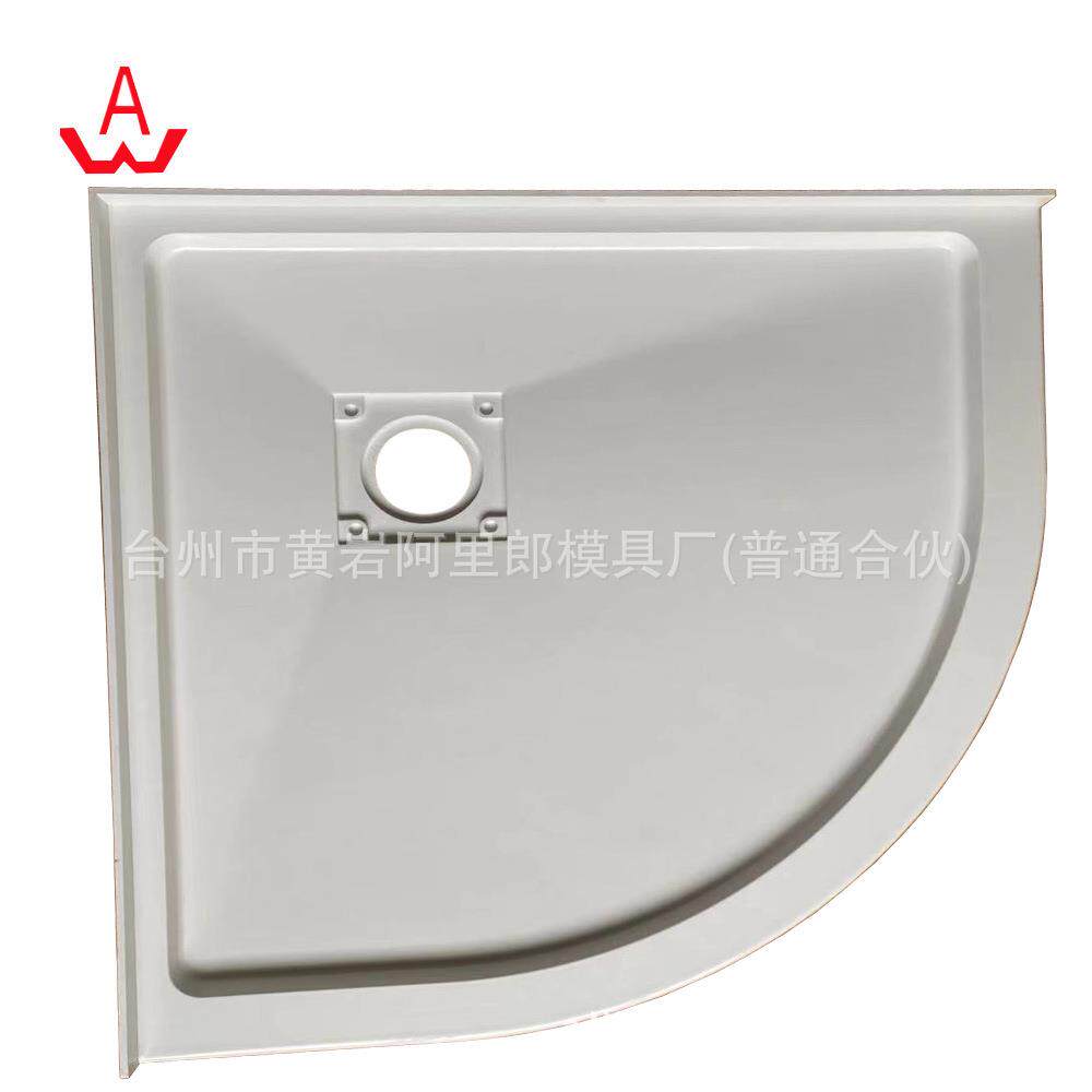 定制PP塑料浴室底盘板模具防滑塑料脚踏板模具开模配套注塑加工厂