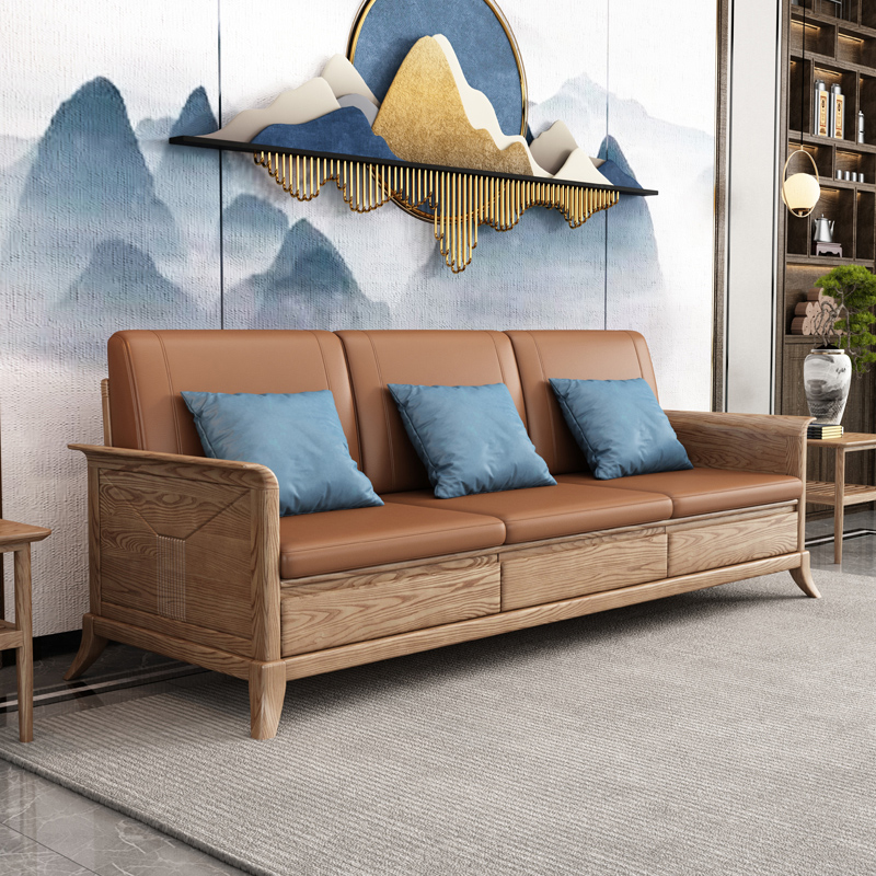 轩帝斯北欧白蜡木可储物冬夏两用