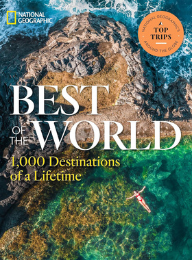 【在途】英文原版 一生要去的1000个目的地Best of the World: 1,000 Destinations of a Lifetime 特色旅游指南 9781426222368