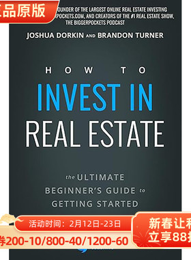 预订 How to Invest in Real Estate: The Ultimate Beginner's Guide to Getting Started 9780997584707