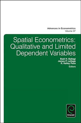 现货 英文原版 Spatial Econometrics:Qualitative and Limited Dependent Variables (Adv... 9781785609862