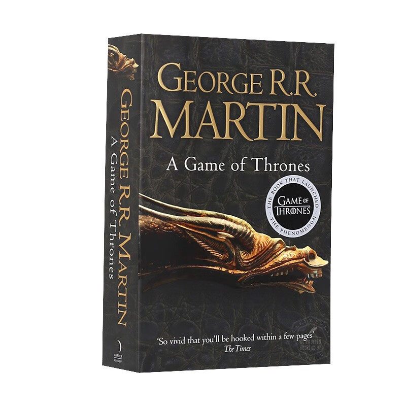 英文原版权力的游戏冰与火之歌1