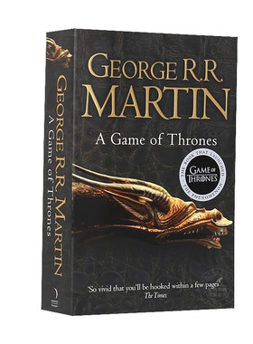 现货 英文原版 权力的游戏 冰与火之歌1 A Game of Thrones: Book 1 of a Song of Ice and Fire 9780007448036