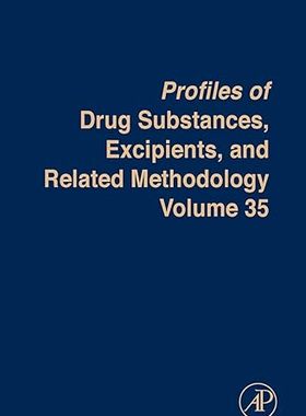 现货 英文原版 Profiles of Drug Substances, Excipients and Related Methodology (Volume 35)... 9780123808844