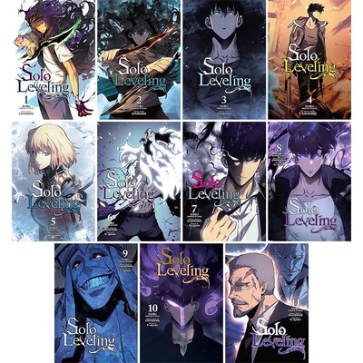 进口原版漫画我独自升级1-13卷