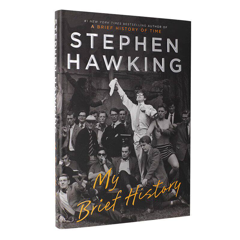 斯蒂芬霍金自传 英文原版 My Brief History 我的简史 Stephen Hawking 进口书 时间简史 作者传记 硬封面精装
