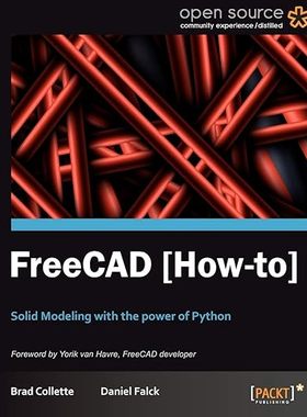 【3-6周达】进口原版 FreeCAD [How-to] 9781849518864