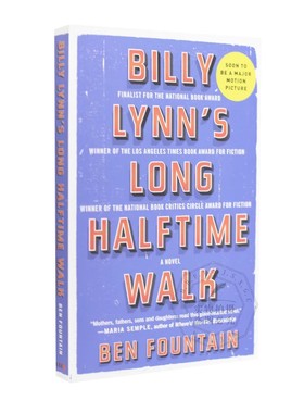 比利林恩的中场战事 英文原版 Billy Lynn's Long Halftime walk 李安电影原著小说 英语阅读 进口书籍 平装 9780060885618