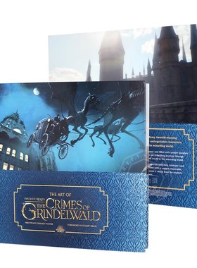 神奇动物在哪里2 格林德沃之罪 电影画册设定集 英文原版 Art of Fantastic Beasts:Crimes of Grindelwald 哈利波特 精装 进口书