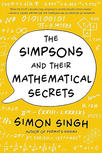 预订 进口原版 The Simpsons and Their Mathematical Secrets 9781620402788