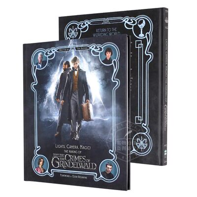 神奇动物在哪里2:格林德沃之罪 英文 Making of Fantastic Beasts:Crimes of Grindelwald 灯光摄像魔法:幕后制作画册 精装 进口书