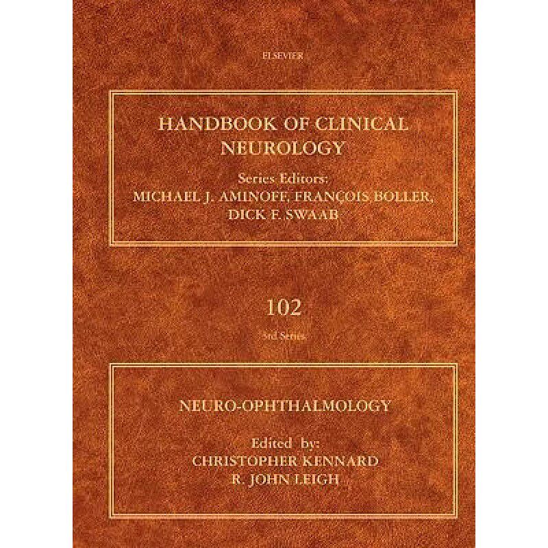 现货 英文原版  Neuro-ophthalmology:[9780444529039]眼科学