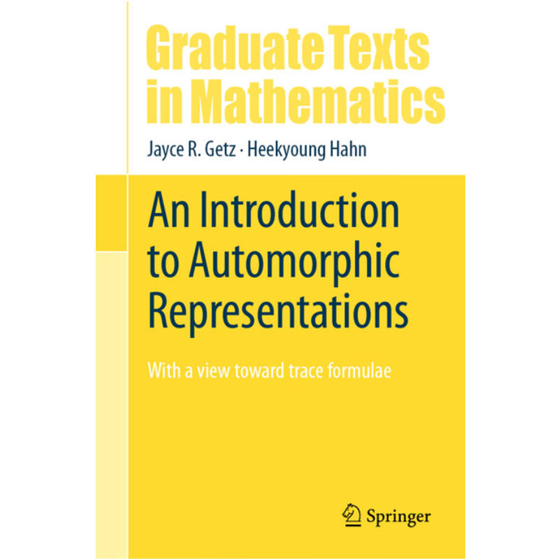 英文原版自同构表示导论