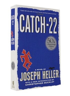 现货 第二十二条军规 英文原版 Catch-22: 50th Anniversary Edition 五十周年纪念版  长篇小说 约瑟夫·海勒著 9781451626650