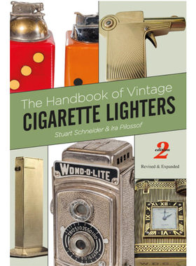 【3-6周达】老式打火机手册 The Handbook of Vintage Cigarette Lighters 英文原版 9780764349751