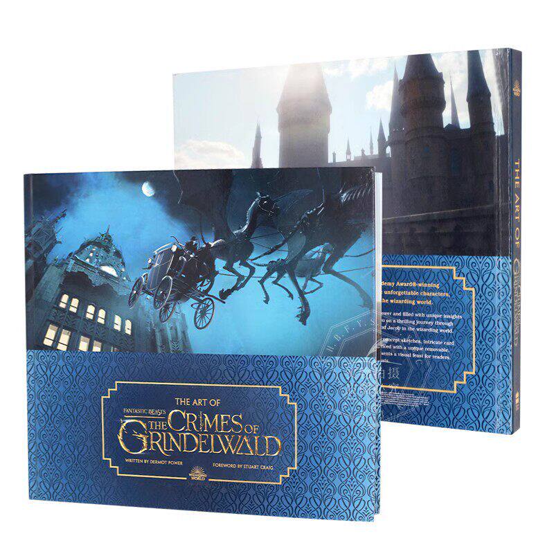 神奇动物在哪里2 格林德沃之罪 电影画册设定集 英文原版 Art of Fantastic Beasts:Crimes of Grindelwald 哈利波特 精装 进口书 - 实物图
