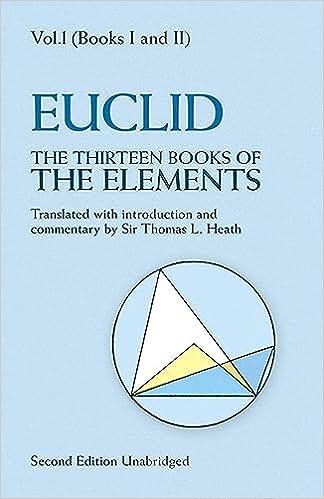 现货 英文原版 The Thirteen Books of the Elements, Vol. 1:Books 1-2 9780486600888
