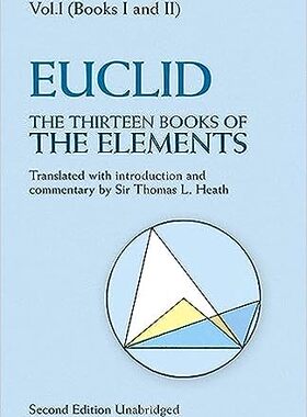 现货 英文原版 The Thirteen Books of the Elements, Vol. 1:Books 1-2 9780486600888