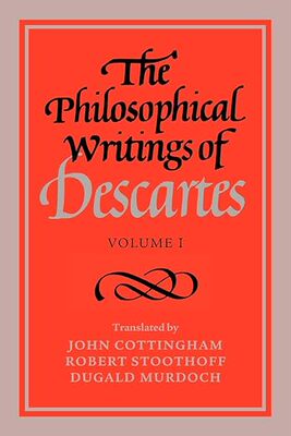 【3-6周达】进口原版 The Philosophical Writings of Descartes:Volume 1 9780521288071