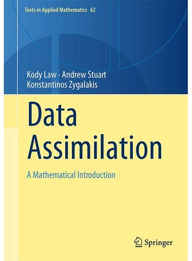 现货 英文原版 Data Assimilation: A Mathematical Introduction (Texts in Applied Mathematics, 62)