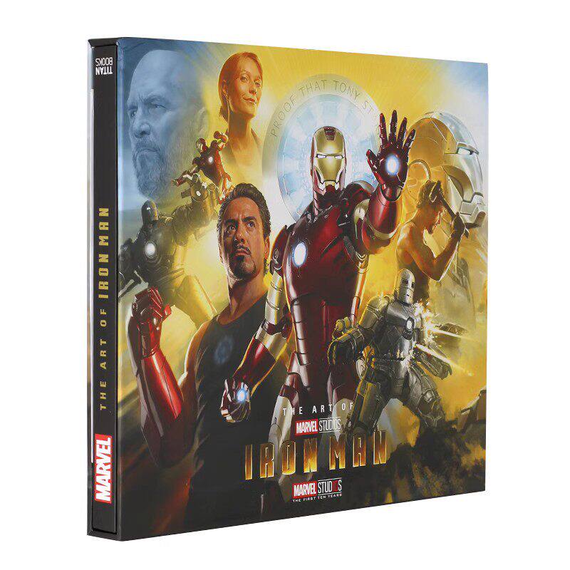 钢铁侠 电影艺术画册10周年纪念版 英文原版 The Art of Iron Man 进口设定集 The Avengers 漫威 复仇者联盟 精装全彩硬封