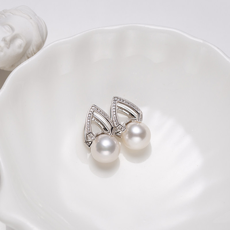 Audrey PearlS925银淡水珍珠耳饰9mm V201-D451,珠宝/钻石/翡翠,耳饰,淘宝优惠券,粉丝福利购,淘宝优惠卷