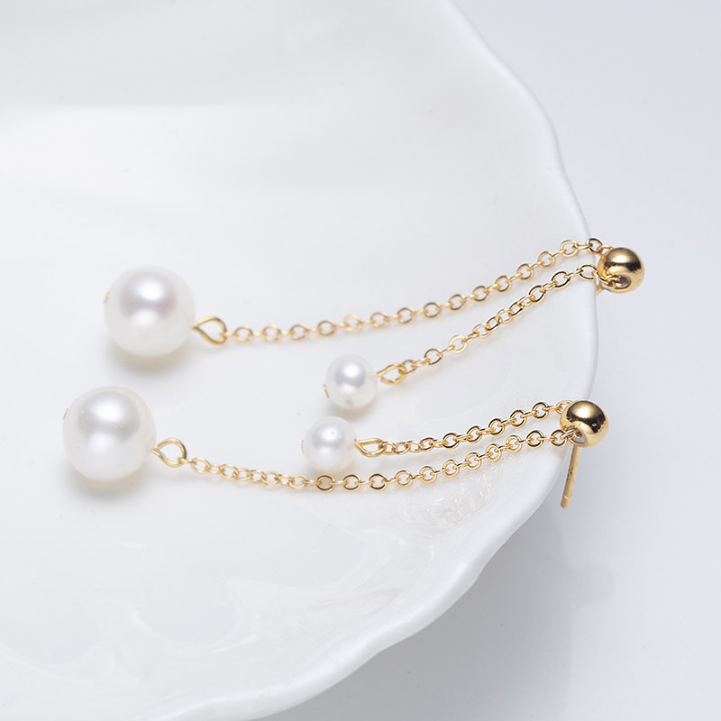 Audrey Pearl合金淡水珍珠耳饰4-8mm,珠宝/钻石/翡翠,耳饰,淘宝优惠券,粉丝福利购,淘宝优惠卷