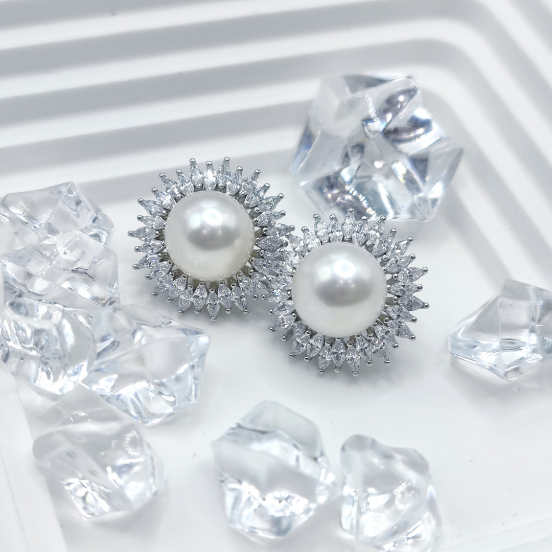 Audrey PearlS925银淡水珍珠耳饰10-11mm  V201-D477,珠宝/钻石/翡翠,耳饰,淘宝优惠券,粉丝福利购,淘宝优惠卷