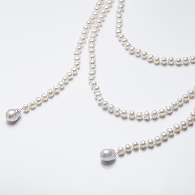 Audrey Pearl合金淡水珍珠毛衣链6-11mm V201-S663,珠宝/钻石/翡翠,颈饰,淘宝优惠券,粉丝福利购,淘宝优惠卷