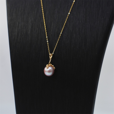 Audrey PearlS925银淡水珍珠吊坠10-11mm V201-S1049