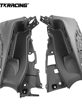 雅马哈TMAX560 左脚右脚侧脚踏板 22-24年通用 黑壳外壳