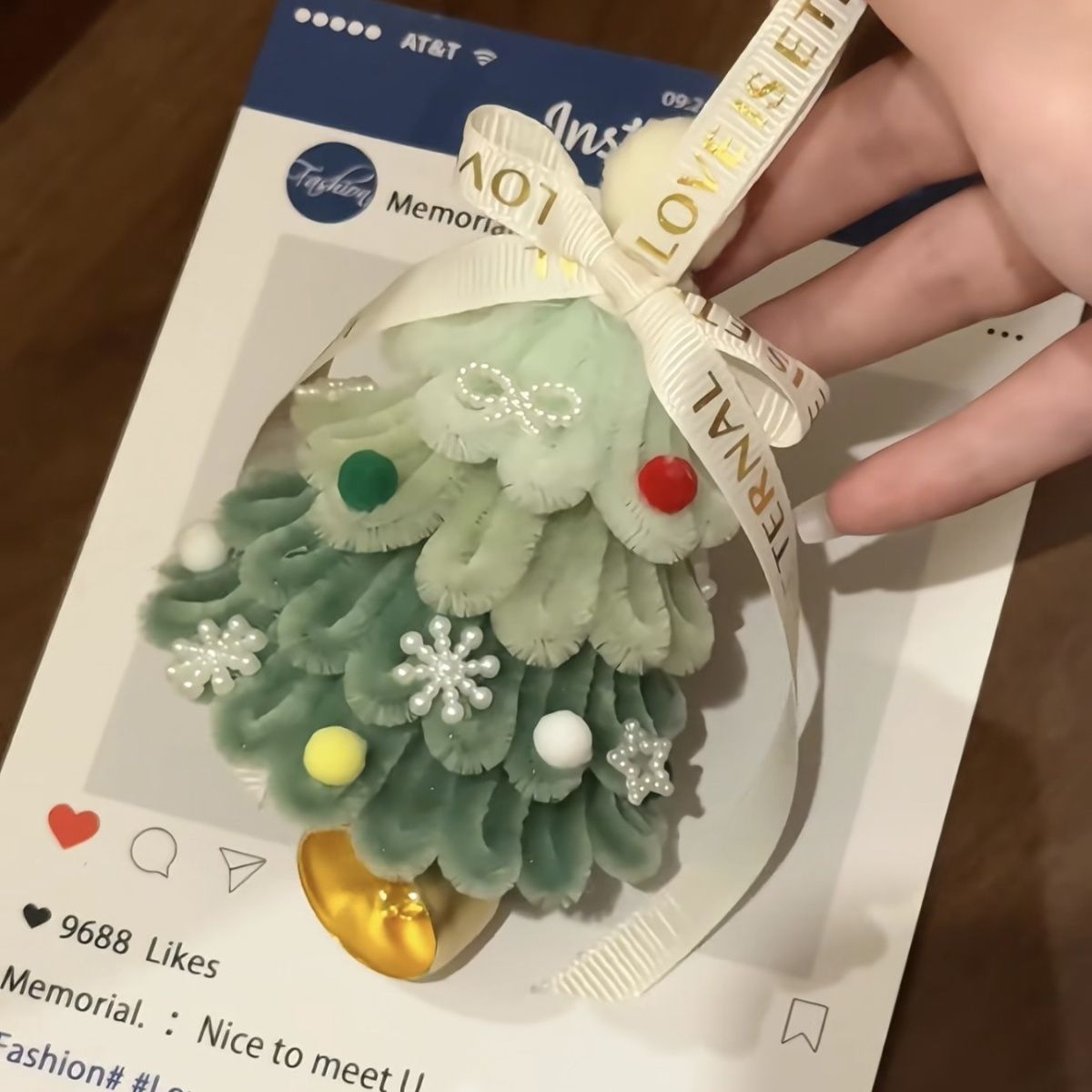 新款扭扭棒diy圣诞树手工礼物