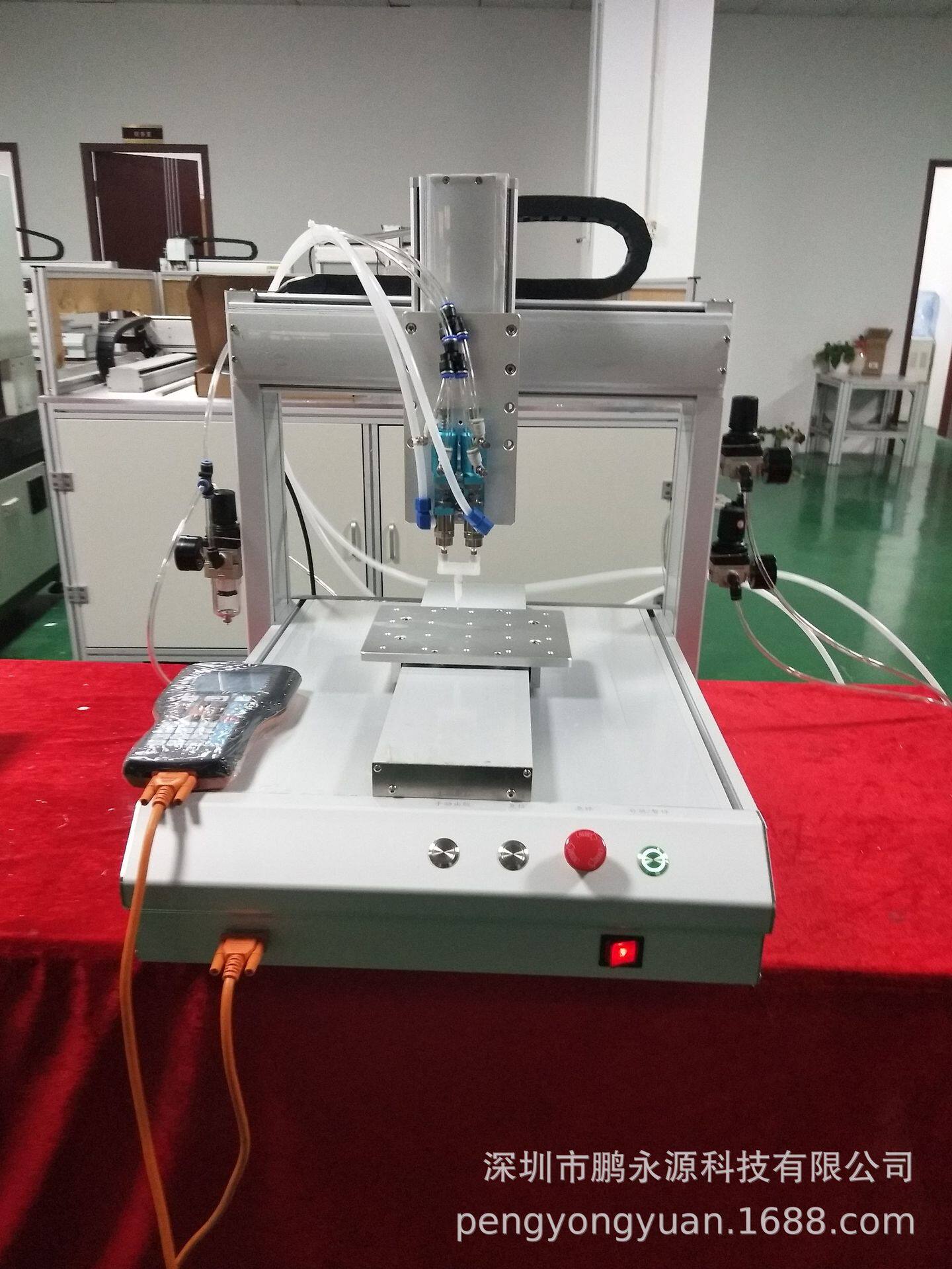 1：1胶水混合点胶机电子底部填充元器件封装手机外壳边框点胶机