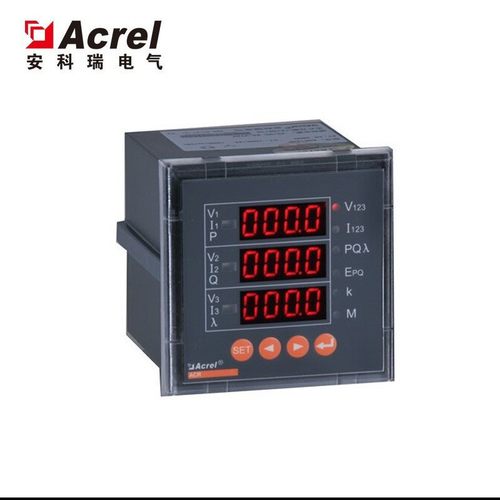 安科瑞厂家直供 网络进线柜用多用电力仪表ACR120E