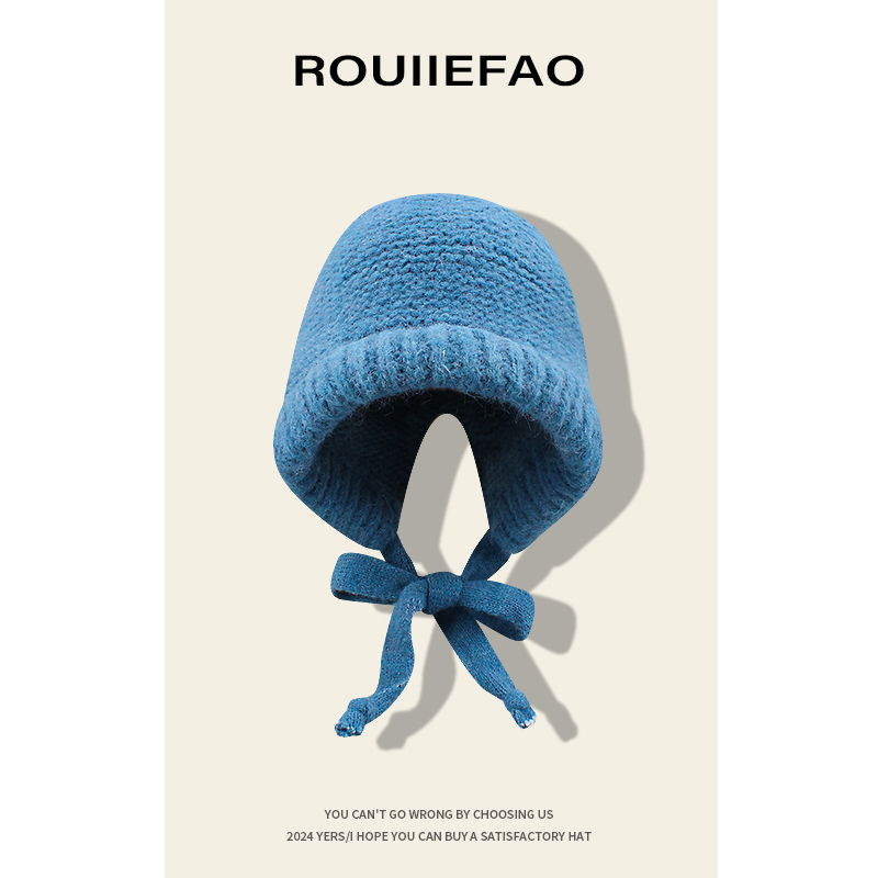 ROUIIEFAO护耳帽逛街休闲女冬季