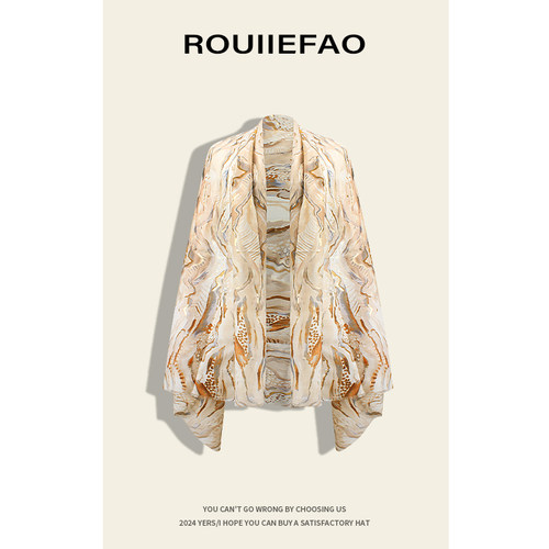 ROUIIEFAO四季民族风女薄款丝巾