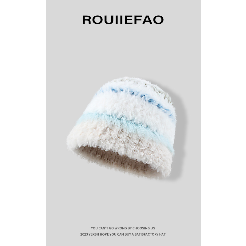 ROUIIEFAO针织帽逛街休闲男女冬